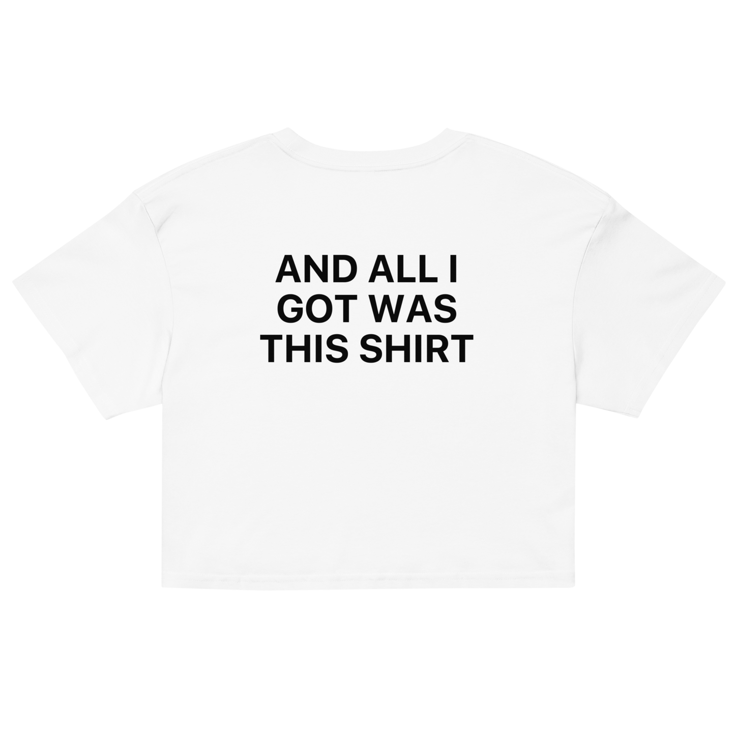 JAYPROB GOT ME PREGNANT CROP TEE